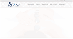 Desktop Screenshot of banospa.ca